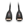 Lindy 10m kuitu-hybridi-HDMI-8K60-kaapeli, 10 m, HDMI Type-A (standardi), HDMI Type-A (standardi), 48 Gbit/s, musta