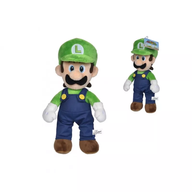 Super Mario, Luigi, pehmolelu 30 cm
