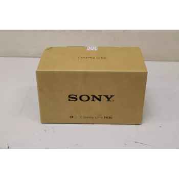 Cinema Camera Sony FX30B 35 mm vaihto-objektiivi (ilman XLR) — vaurioitunut pakkaus