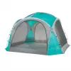 Event Dome Shelter XL, 4,5 x 4,5 m, paviljonki vaaleansininen/harmaa