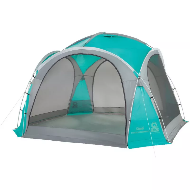 Event Dome Shelter XL, 4,5 x 4,5 m, paviljonki vaaleansininen/harmaa