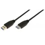 USB-kaapeli LogiLink 3m USB A - USB A 3.0 F/M