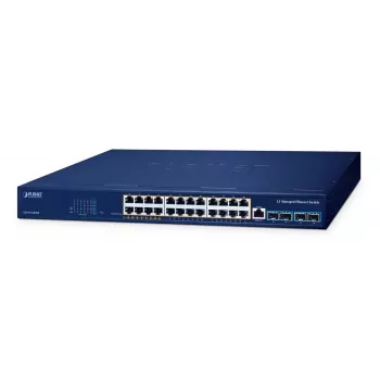Hallittava kytkin PLANET GS-6311-24HP4X L3 Gigabit Ethernet 24 porttia PoE
