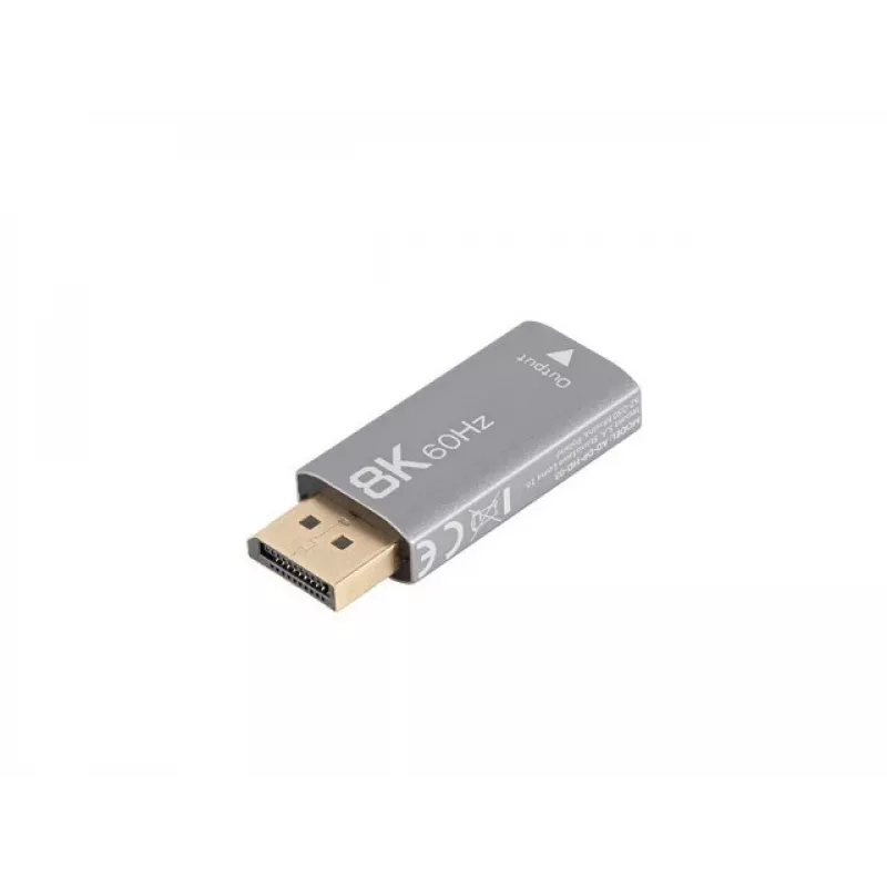 Lanberg AD-DP-HD-03 videokaapeliadapteri 0 m DisplayPort HDMI hopea
