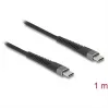 USB-kaapeli DeLOCK 81124 USB 2.0 1m USB C musta