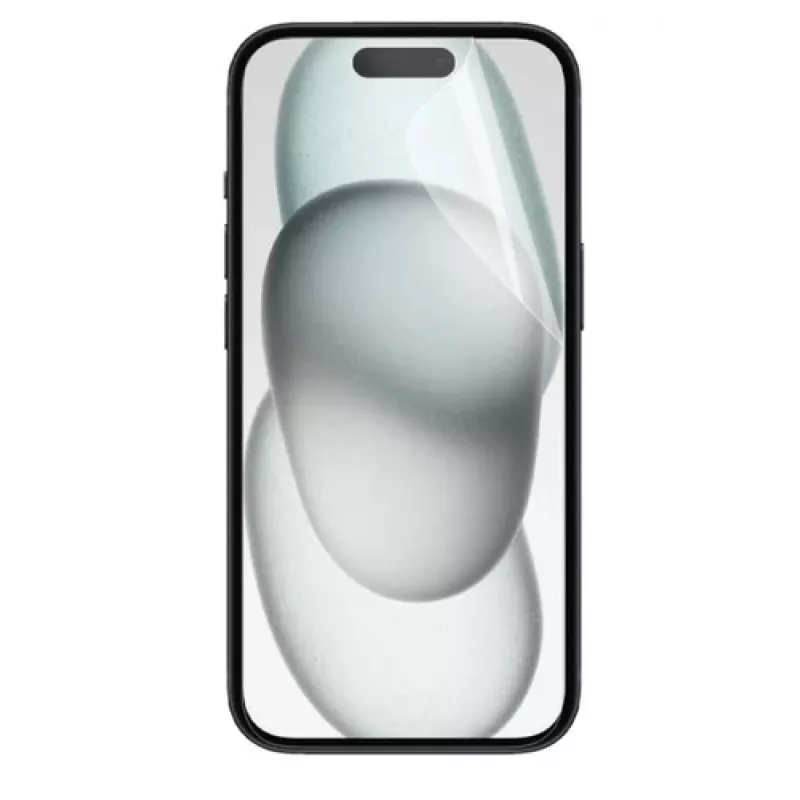 Kirkas näytönsuojakalvo Mobilis 036310 iPhone 15 Pro – naarmuuntumaton, iskunkestävä