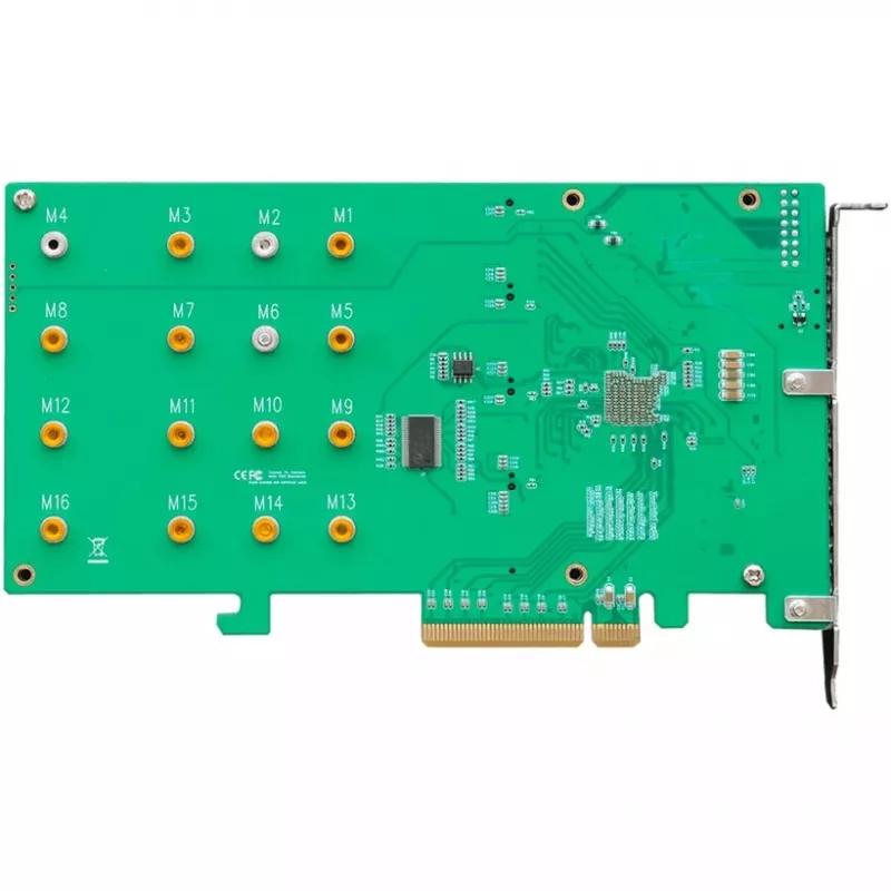 HighPoint isäntäväyläsovitin Rocket 1204 PCI-Ex8v3 - 4x M.2 NVMe - NVMe - PCI-Express