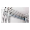 Vapaasti seisova kehikko ROLINE 19 tuuman palvelinkaappi Pro 42U 600x1000 harmaa