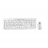 CHERRY Stream Desktop Recharge -näppäimistö hiiri sisältyy yleiskäyttöön RF langaton QWERTZ saksa harmaa
