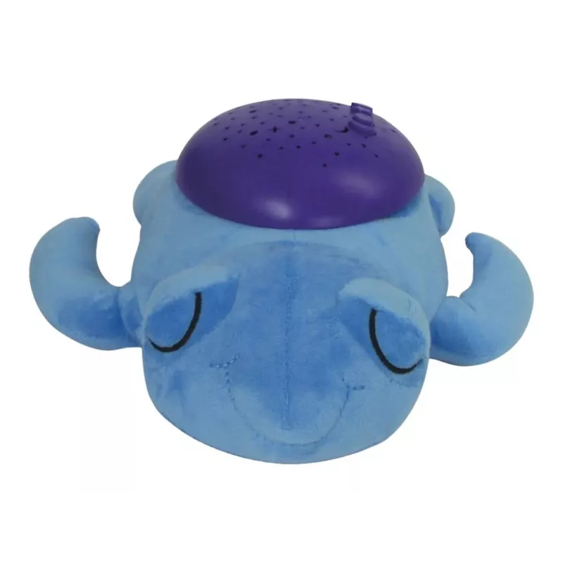 Jamara Dreamy Turtle -yövalo seisova sininen violetti