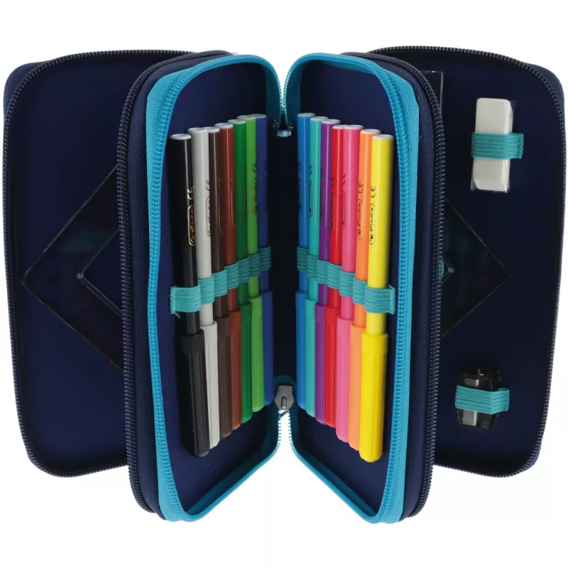Herlitz TriCase Deep Ocean 31 kpl sininen polyesteri 190x70x115 mm