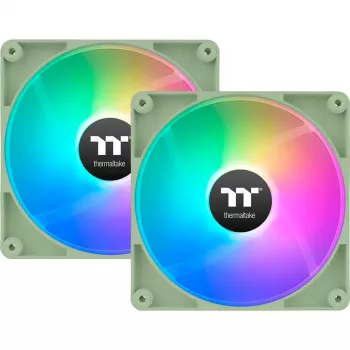 Tuuletin Thermaltake CT140 ARGB Sync 14 cm vihreä 1500 kierr./min 2 kpl