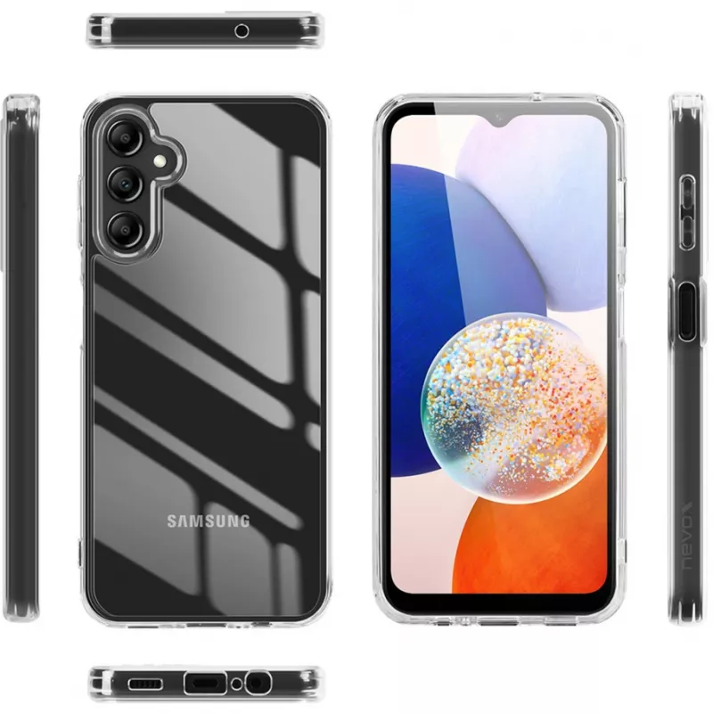 Nevox StyleShell SHOCKFlex - Samsung Galaxy A26 5G läpinäkyvä