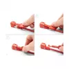 Porttitulppa DeLOCK 20929 RJ45 10 kpl punainen