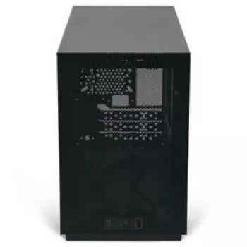 Mini ITX/ATX PC-kotelo ssupd Meshroom D (CS-MRD-BK-1) — kompakti musta kotelo Mesh-paneeleilla