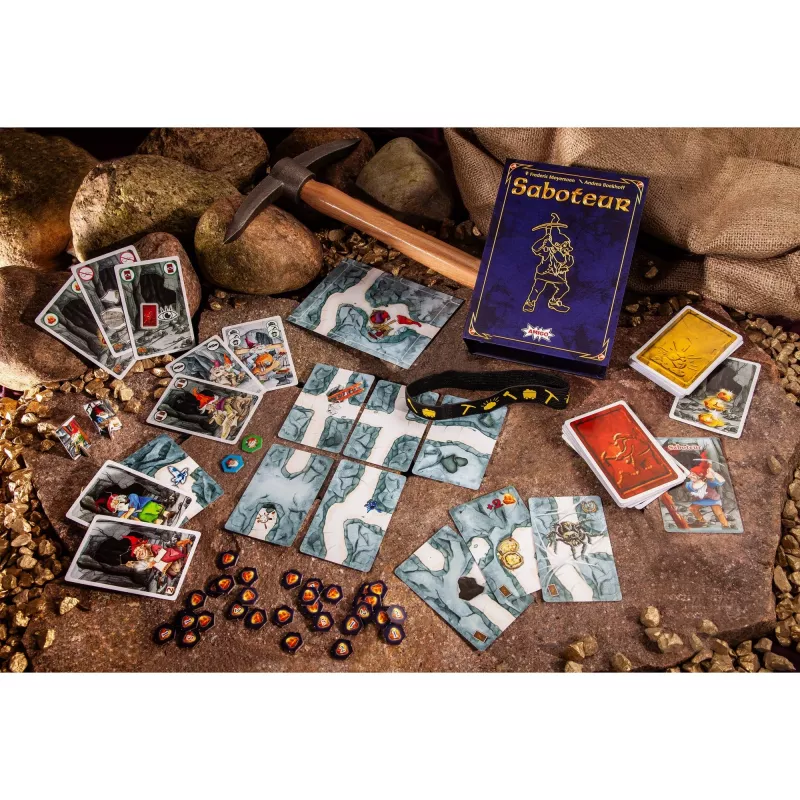 Saboteur 20 Anniversary Edition, korttipeli