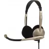 Koss CS100 langalliset on-ear-kuulokkeet mikrofonilla, musta/kulta