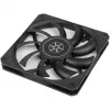 Kotelotuuletin SILVERSTONE SST-AS120B 120mm musta läpinäkyvä, 3-Pin