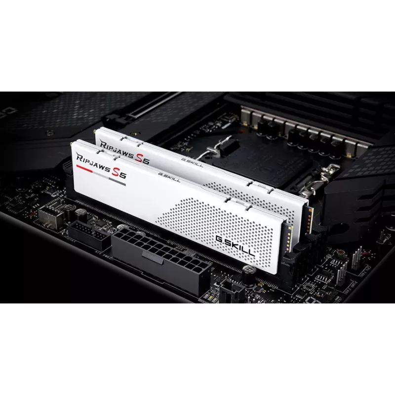 32GB 2x16GB Ripjaws S5 White DDR5-6000 CL32 RAM-muistisarja