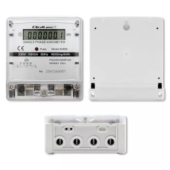 Yksivaiheinen elektroninen energiankulutusmittari 230V LDC