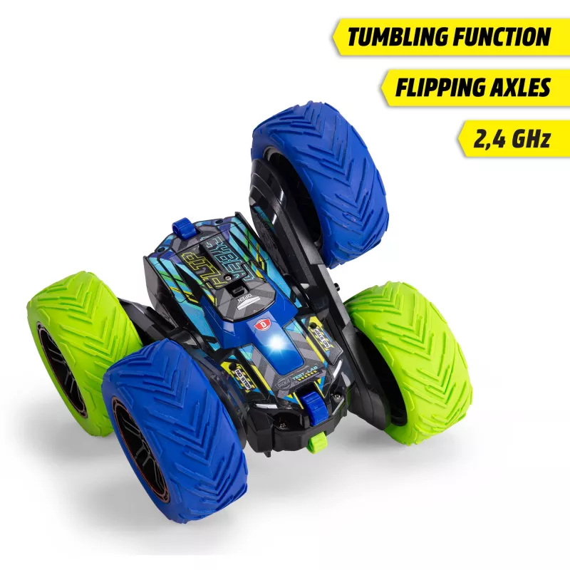 Kauko-ohjattava auto Dickie Cyber Flip RTR 2,4 GHz — malli 201105010, ajovalmis