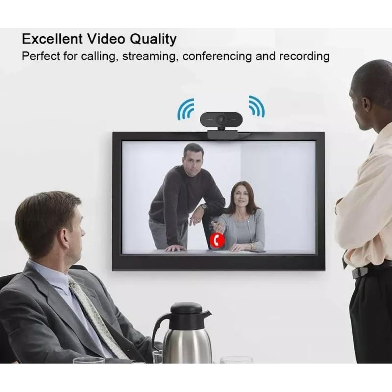 Web-kamera MANTA W177 1080p-resoluutio Bluetooth-yhteydellä