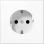 Schuko-pistorasia Jung LS 1520 N alpinvalkoinen — uppopistorasia, Jung LS1520NWW