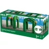 BRIO 33253 tukijalat vihreä, 2 kpl