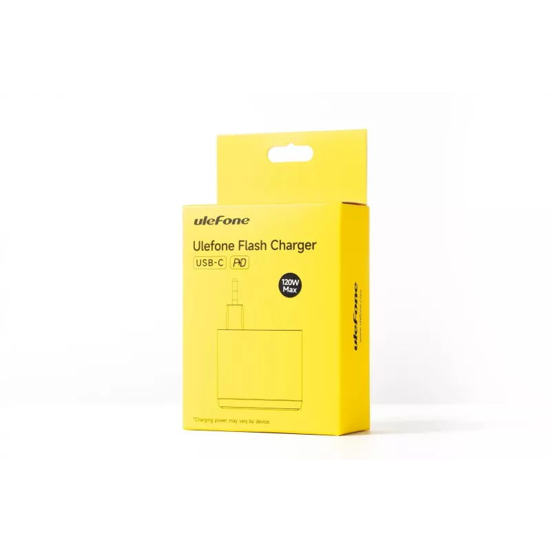 Laturi UleFone UF-CHAR-120WR 120W 20V 6A valkoinen – USB-virtalähde kannettaville laitteille