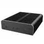 Tietokonekotelo Akasa Newton RC kompakti tuulettimeton kotelo ASUS NUC 14 Pro, Mini ITX, musta