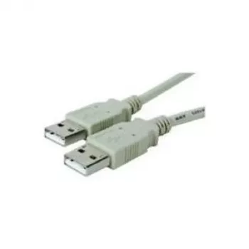 Microconnect USBAA1 USB-kaapeli USB 2.0 1 m USB-A harmaa