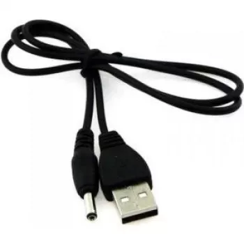 ALLNET USB_DC_5.5MM_1M universaali musta verkkolaite ja jännitemuunnin (USB_DC_5.5_90°_1m)