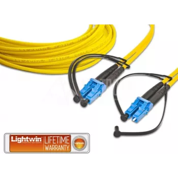 Lightwin High Quality Duplex LWL patch-kaapeli, SM, LC - LC LWL patch-kaapeli (LDP-09 LC-LC 0.25)