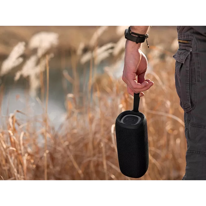 Kannettava Bluetooth-kaiutin TRACER Supervox musta TRAGLO47686 — langaton ääni, kompakti muotoilu