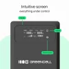 Green Cell PowerCore UPSLPPC1000 1500VA / 1000W AVR-UPS, 12 VDC, LCD, ilman akkuja