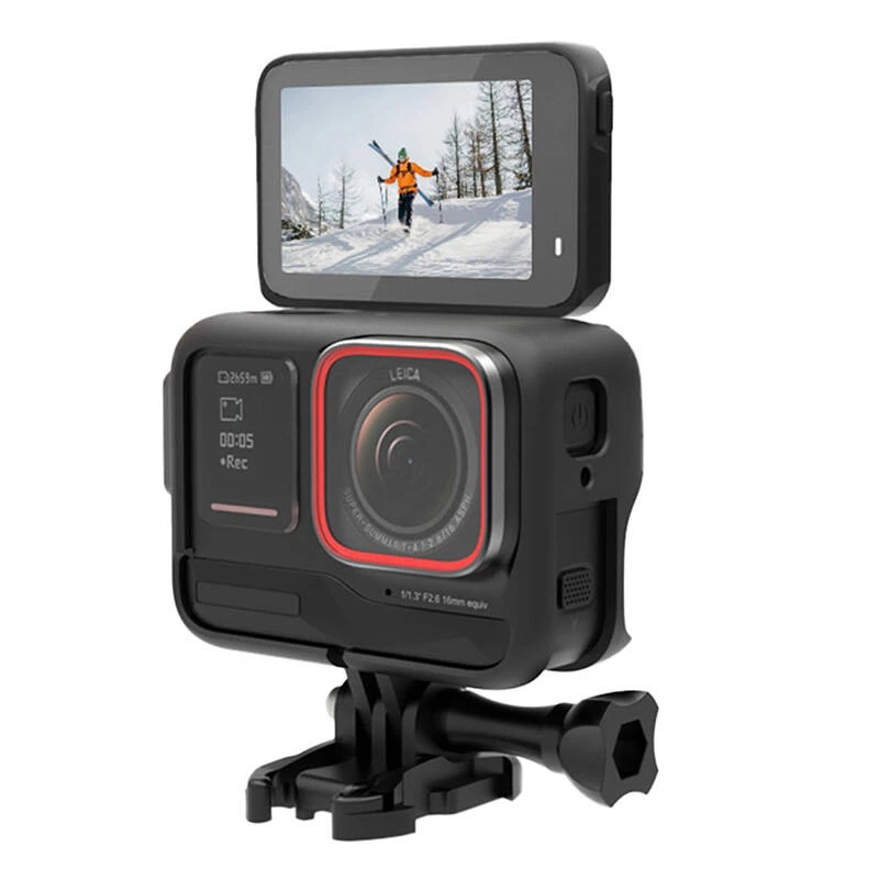 Muovikehikko PULUZ Insta360 Ace Pro:lle (musta)