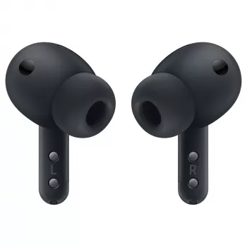 Samsung Galaxy Buds4 Pro SM-R640, musta Adaptive ANC, jopa 7 tunnin toistoaika, 2-tiekaiutin, moderni muotoilu korkealaatuisin metalliyksityiskohdin