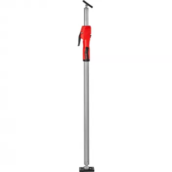 Katto- ja asennustuki STE150 hopea/punainen, 900 mm - 1 500 mm, pumppukahvalla