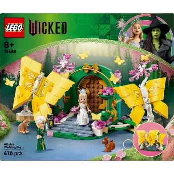 LEGO rakennussarja Wicked 75688 Glindan hääpäivä — teemasarja, malli 75688