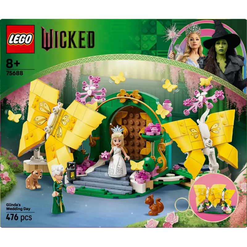 LEGO rakennussarja Wicked 75688 Glindan hääpäivä — teemasarja, malli 75688