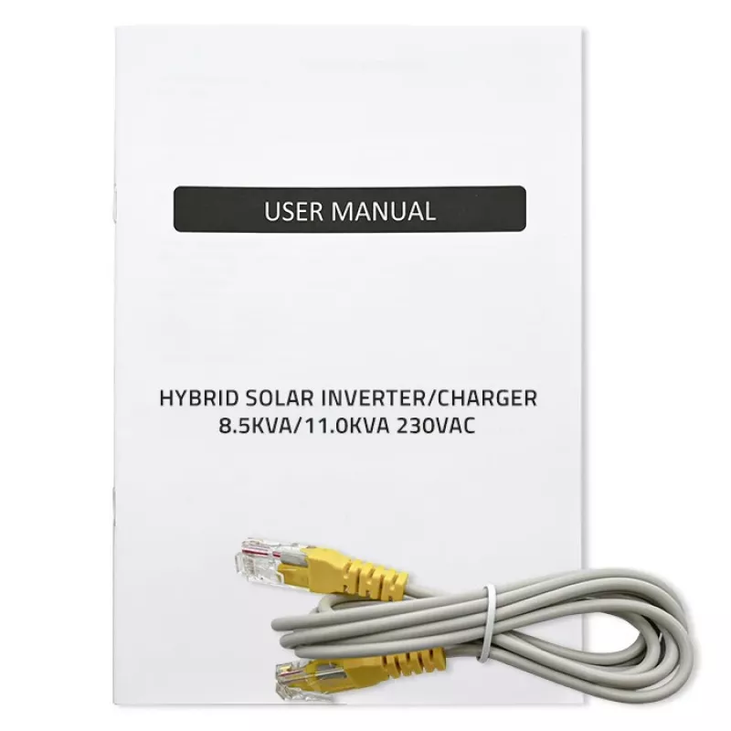Qoltec hybridi-aurinkoinvertteri off-grid 11000W