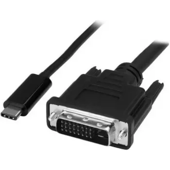 Microconnect USB3.1CDVI18B 1,8 m USB-C–DVI-D musta videokaapelisovitin (USB3.1CDVI18B)