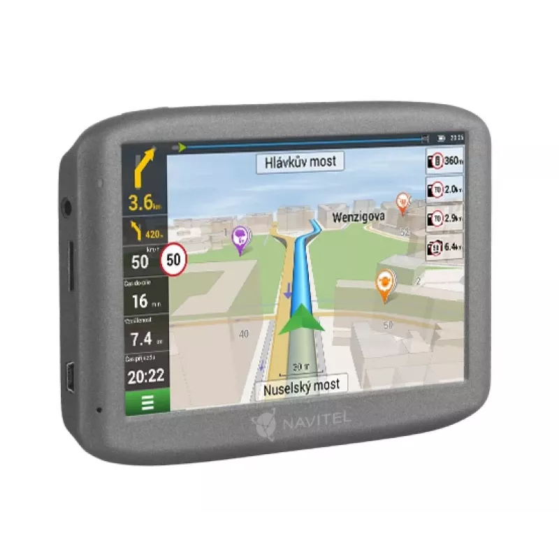 Navitel E501 navigaattori 12,7 cm (5 tuuman) TFT-kosketusnäyttö harmaa
