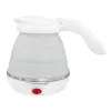 Sähköinen vedenkeitin ESPERANZA EKK023 — 0,5 l, 750 W, valkoinen, ruostumaton teräs ja muovi