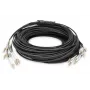 Breakout-kaapeli Digitus DK-2433CU030BK-BBB 30 m OM4 12 kuitua LC/UPC