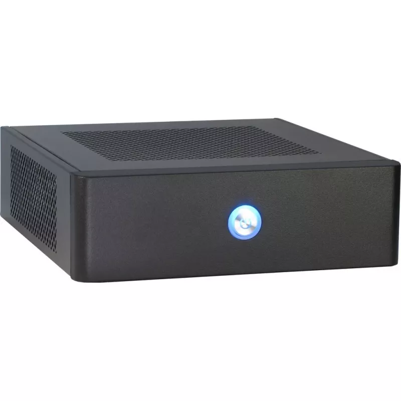 Tietokonekotelo Inter-Tech ITX-601 Desktop musta