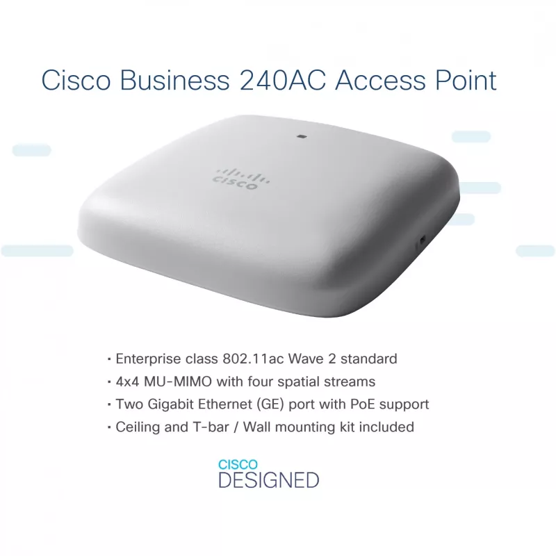 CISCO Business W240AC 802.11ac Wave 2 -tukiasema