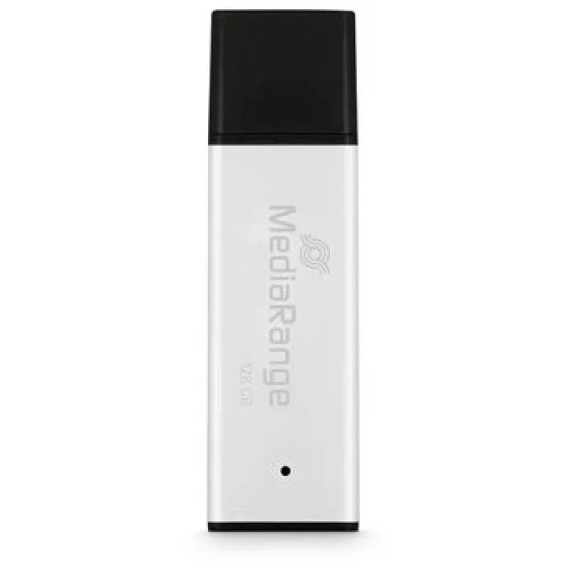 MEDIARANGE USB-flash-asema 128 GB USB 3.0 suurteho alumiini - USB-flash-asema - 128 GB