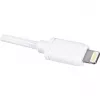 USB 2.0 -adapterikaapeli, USB-A-pistoke > Lightning-pistoke (valkoinen, 2,0 metriä)