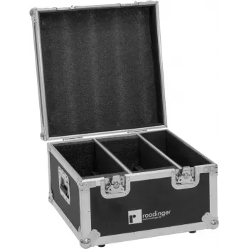 Flightcase Roadinger 2x LED CLS-18 QCL RGB/WW - suojalaukku